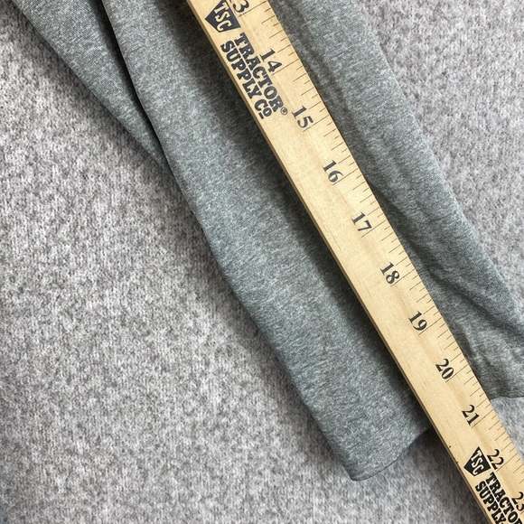 Nike Dri Fit Air Jordan tee long sleeve child’s L gray basketball quick dry - Picture 6 of 11